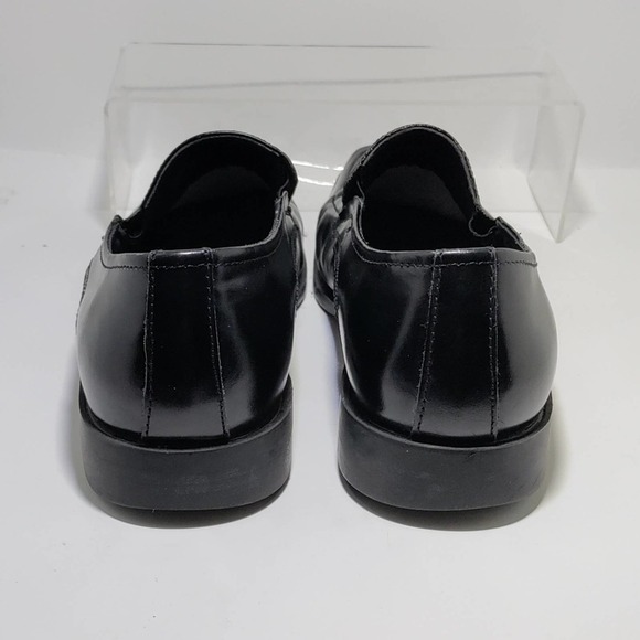 Stacy Adams black leather men's slip-on dress shoe size 8m - Picture 6 of 8